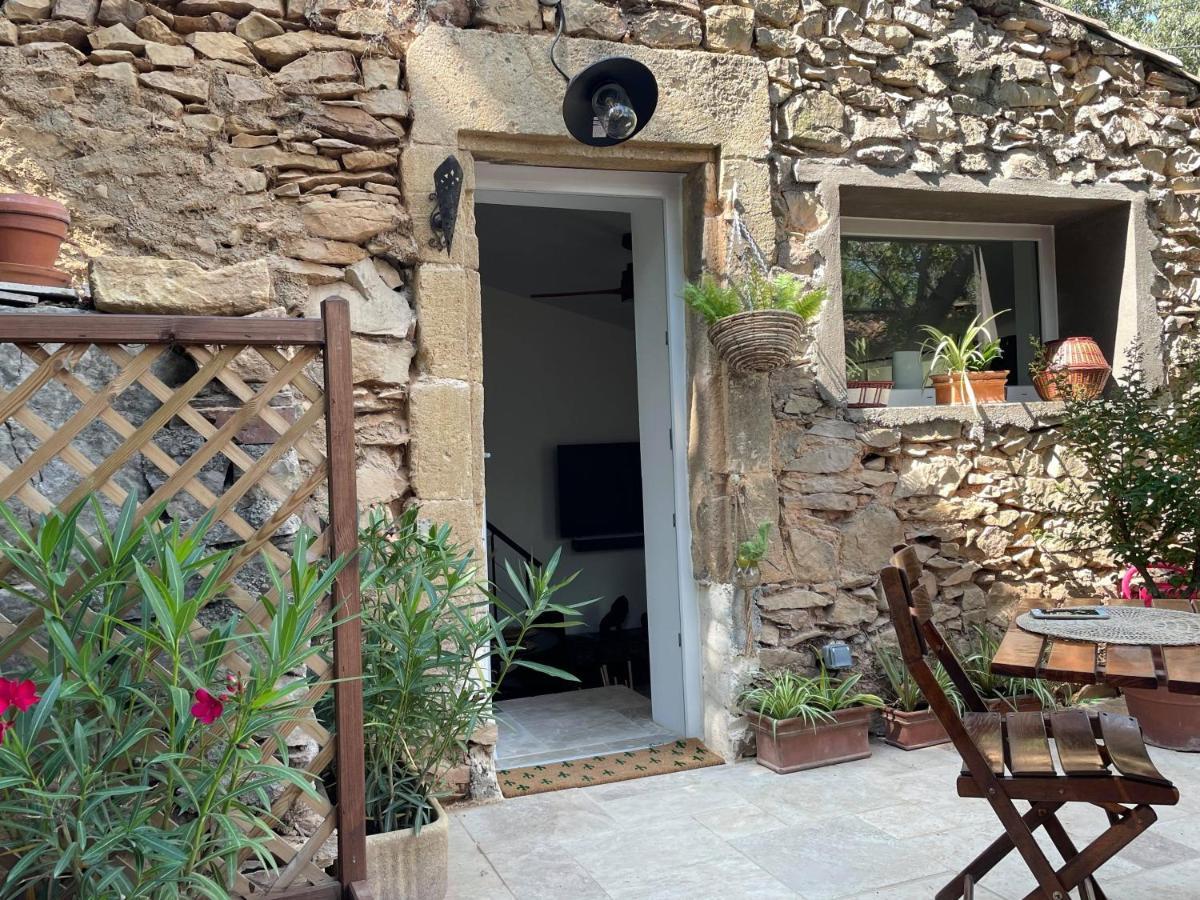 Jolie Annexe Du Mas Dans Le Coeur De La Garrigue Nimoise Villa Nîmes Buitenkant foto